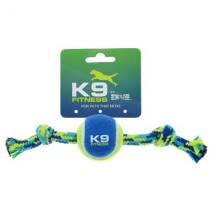 K9-Fitness corda com nó e bola
