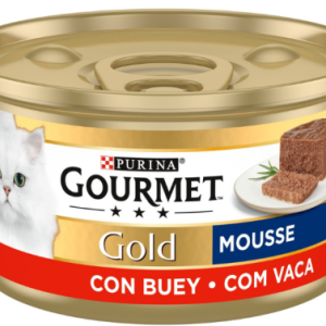 PURINA®Gourmet Gold - Mousse com Vaca 85g