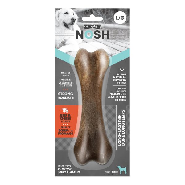 Zeus Nosh Osso Carne C/Queijo L