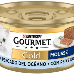 PURINA®Gourmet Gold - Mousse com peixe do Oceano 85g