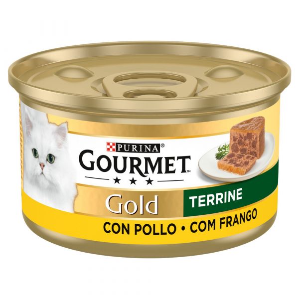 PURINA®Gourmet Gold - Terrine com Frango 85g