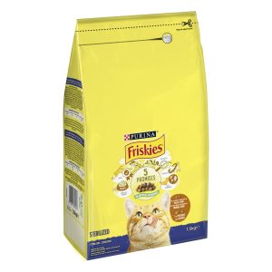 FRISKIES Esterilizado Frango e Peru 1.5KG