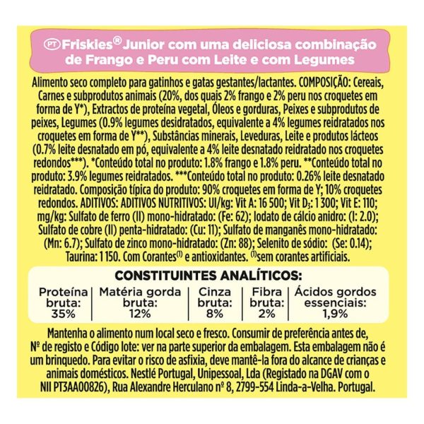 FRISKIES JUNIOR - Frango e Peru com Leite 1.5KG - Image 4