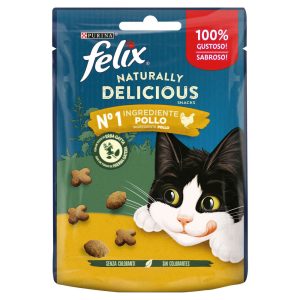 Felix Naturally Delicious - Snack Frango c/ Erva Gateira 50g