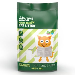 Always CatLitter Plant-Based 15LT ( 6kg )