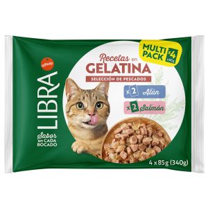 Libra Receitas Gelatina c/ pedaços - Atum e Salmão