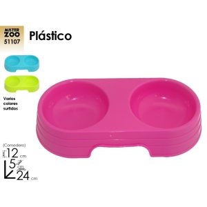 Comedouro Duplo Cão&Gato