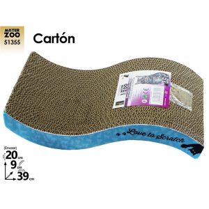 Arranhador de Cartão c/catnip Ondulado